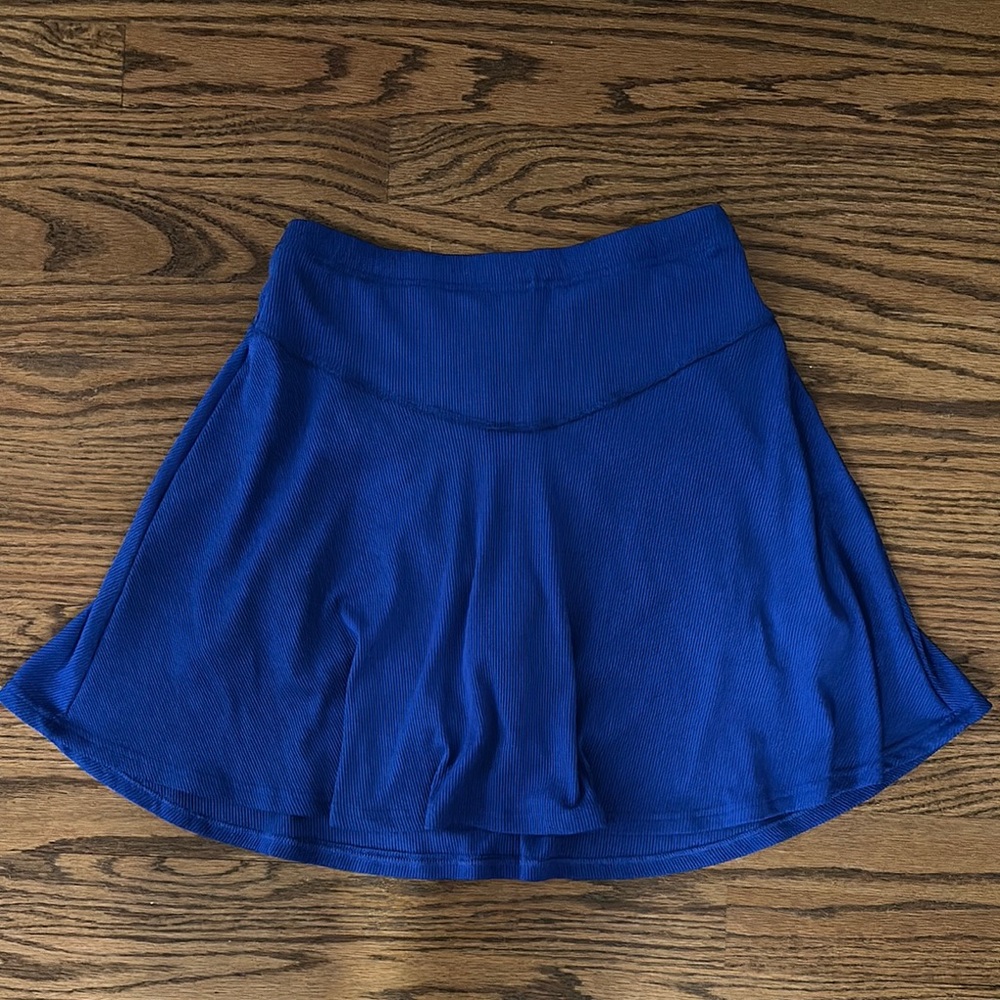 Blue Women's Cheerleader Skirt